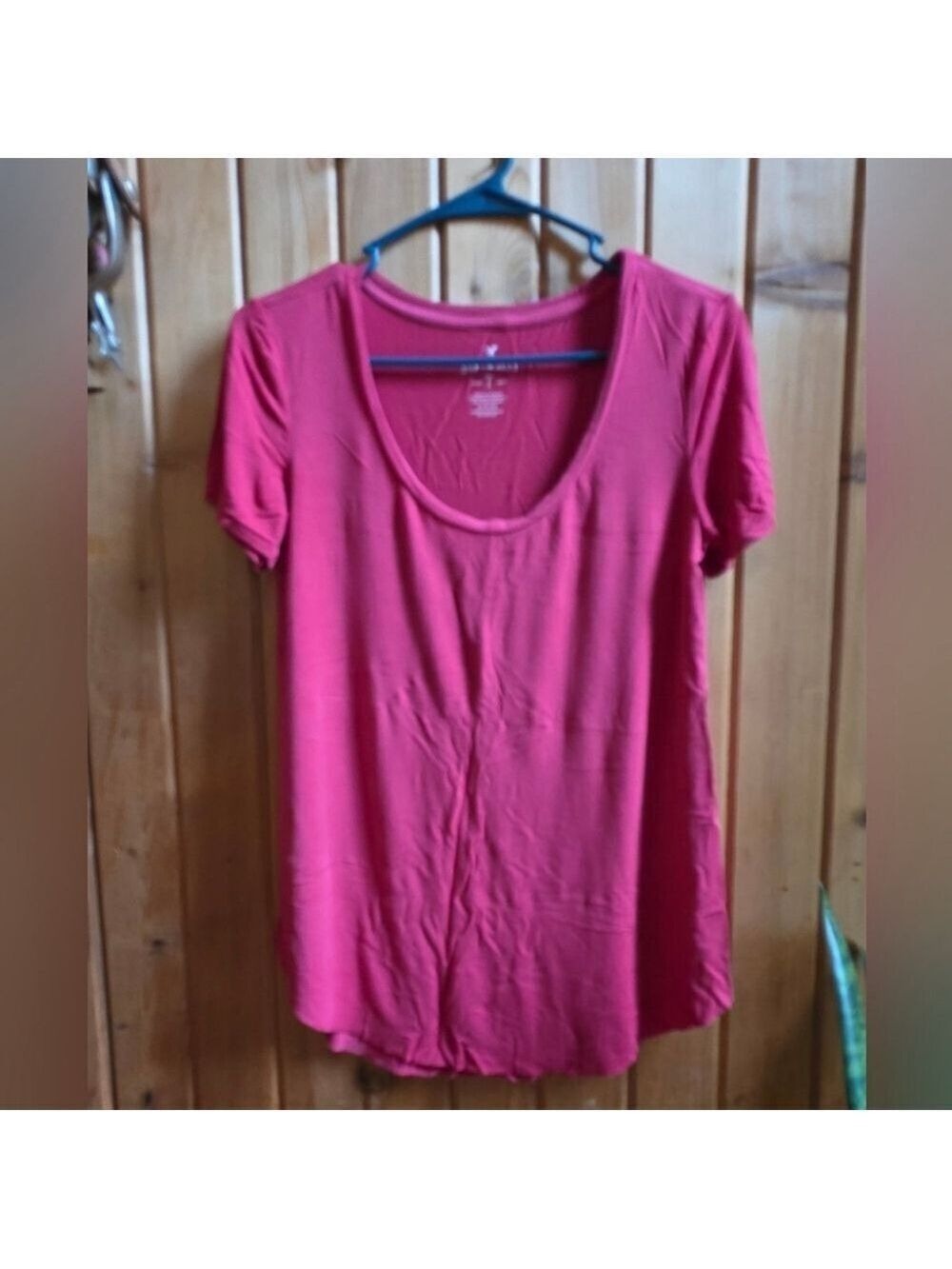 American Eagle Outfitters Pink Oversized Short Sleeve T Shirt